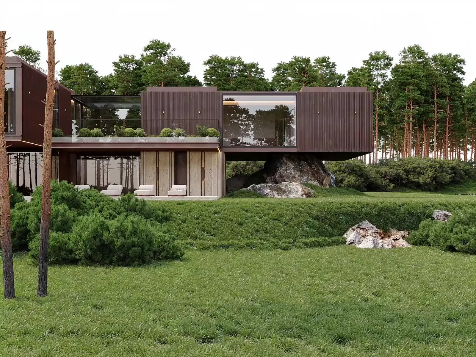 Villa D — Архитектура